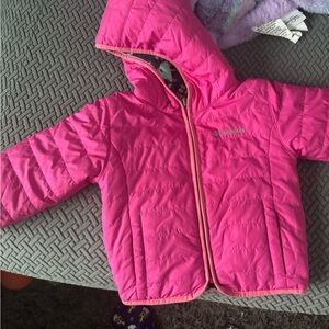 Columbia Vibrant Pink Quilted Jacket